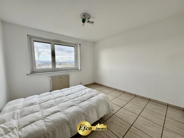 Vente d'un appartement T3 lumineux avec balcon à Huningue proche de Bâle 