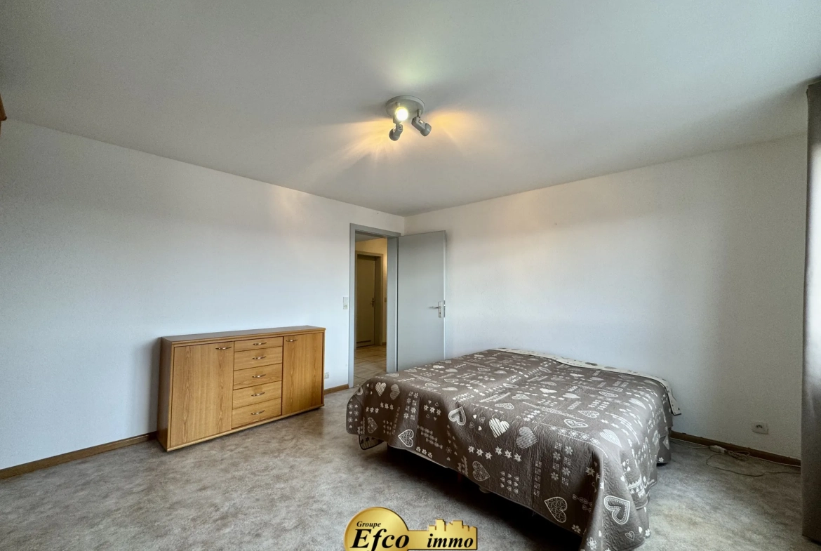 Vente d'un appartement T3 lumineux avec balcon à Huningue proche de Bâle 