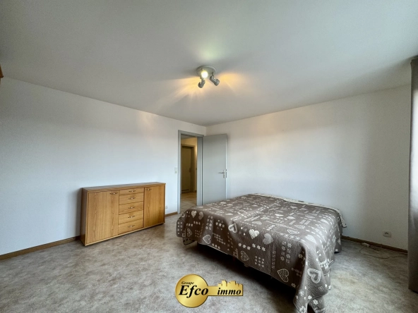 Vente d'un appartement T3 lumineux avec balcon à Huningue proche de Bâle 