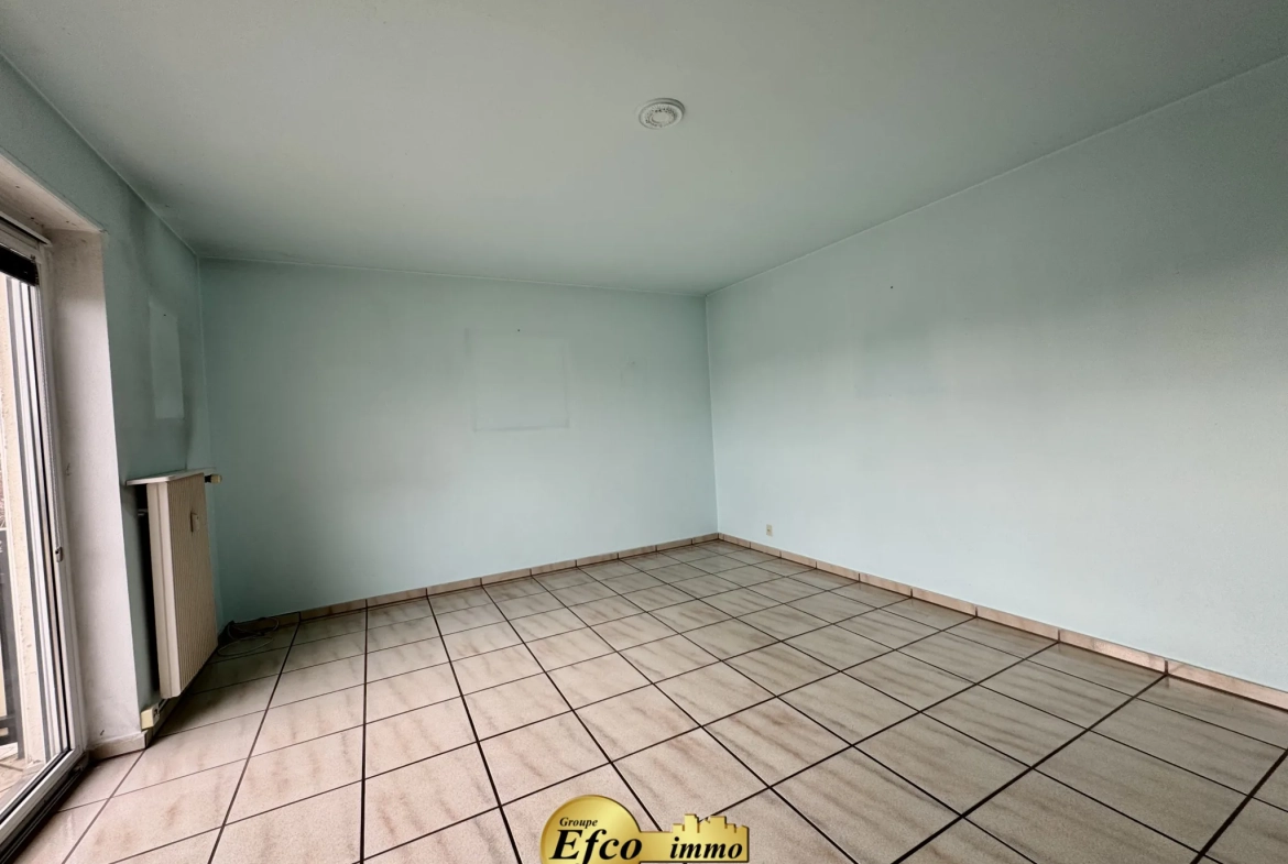Vente d'un appartement T3 lumineux avec balcon à Huningue proche de Bâle 