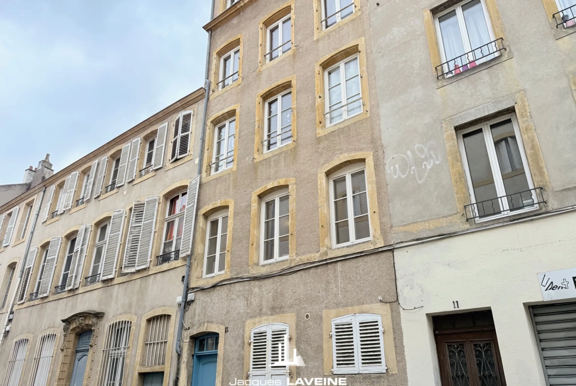 Studio en vente à Metz centre-ville – 19,34 m² rénovés 