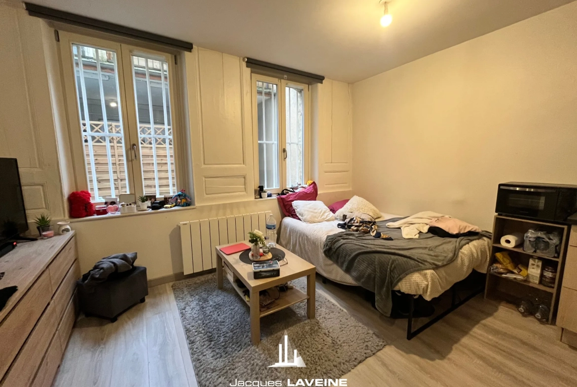 Studio en vente à Metz centre-ville – 19,34 m² rénovés 