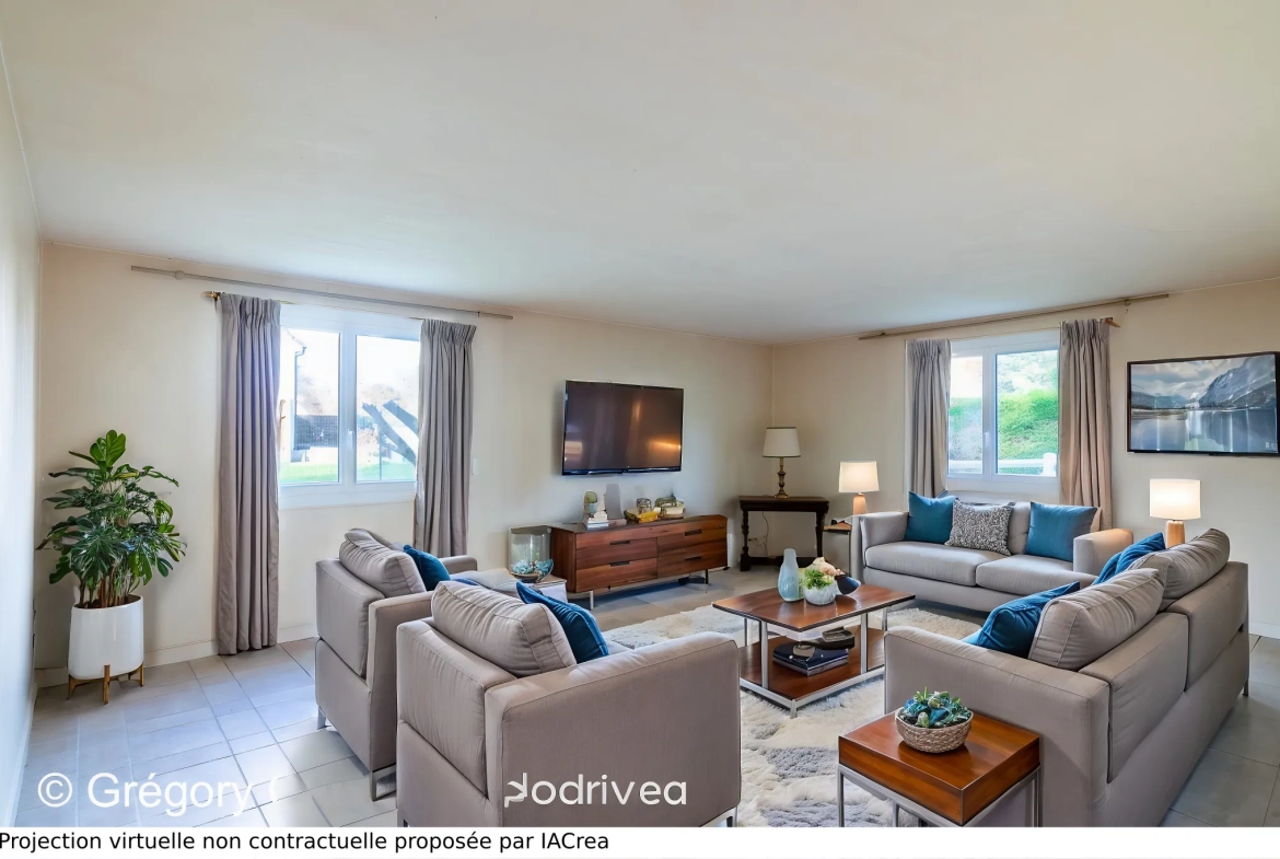Appartement 3 pièces rénové avec cave et parking à Margency 