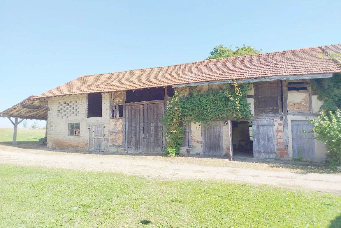 Villa 106 m² de plain-pied avec dépendances à Saint Trivier de Courtes 