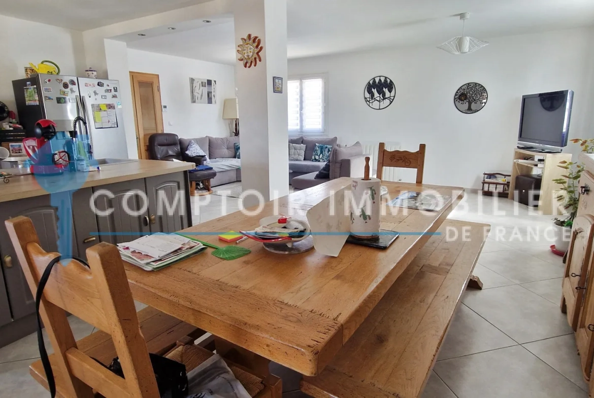 Belle maison familiale de 120 m² à Saint Martin de Valgalgues avec extérieur et équipements modernes 