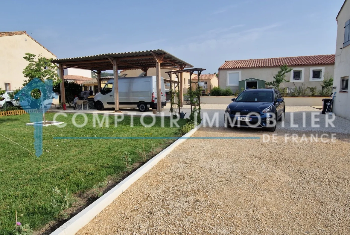 Belle maison familiale de 120 m² à Saint Martin de Valgalgues avec extérieur et équipements modernes 
