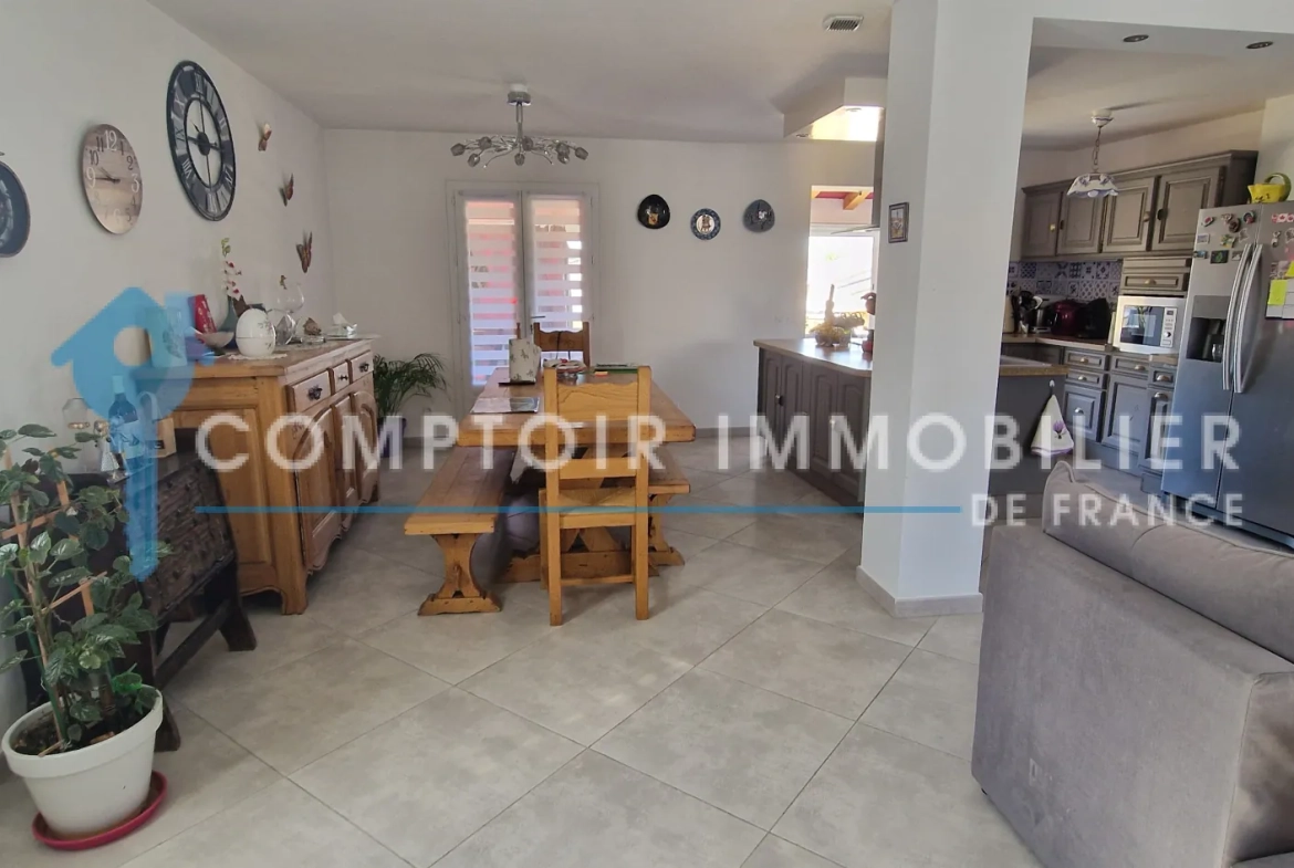 Belle maison familiale de 120 m² à Saint Martin de Valgalgues avec extérieur et équipements modernes 