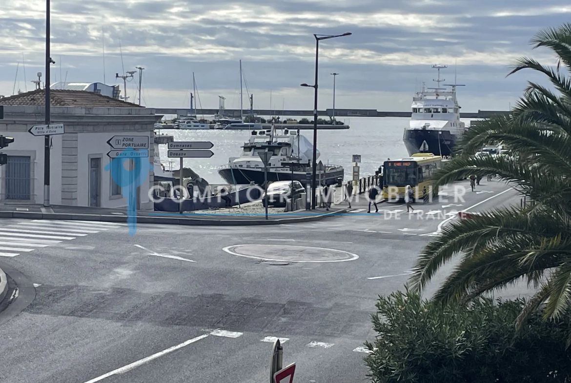 Appartement à vendre avec vue mer et canaux à Sète 