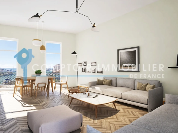 Appartement à vendre avec vue mer et canaux à Sète