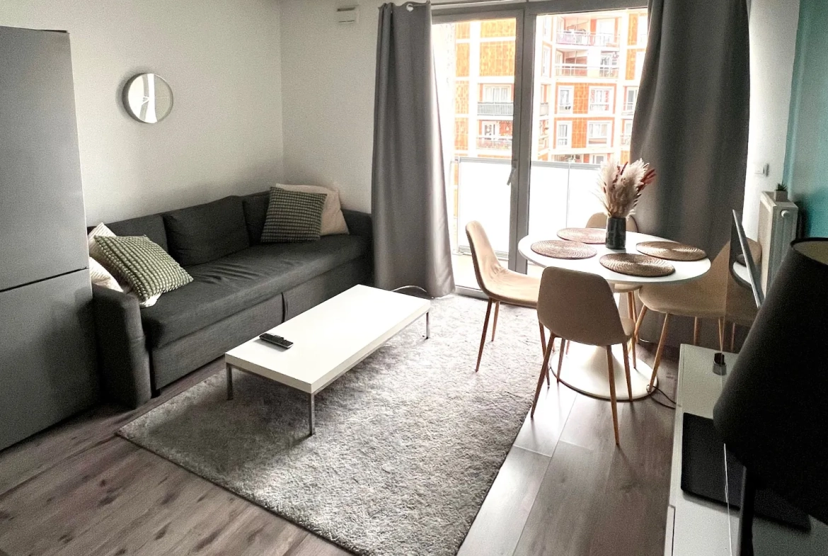Appartement T2 lumineux de 42,69 m² à Lille avec parking et balcon – Idéal étudiant ou jeune actif 