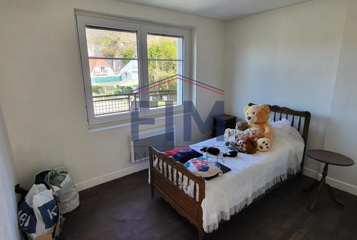 Maison lumineuse de 97 m² proche Dieppe avec 3 chambres et terrain clos 