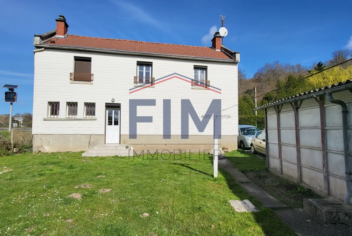 Maison lumineuse de 97 m² proche Dieppe avec 3 chambres et terrain clos 