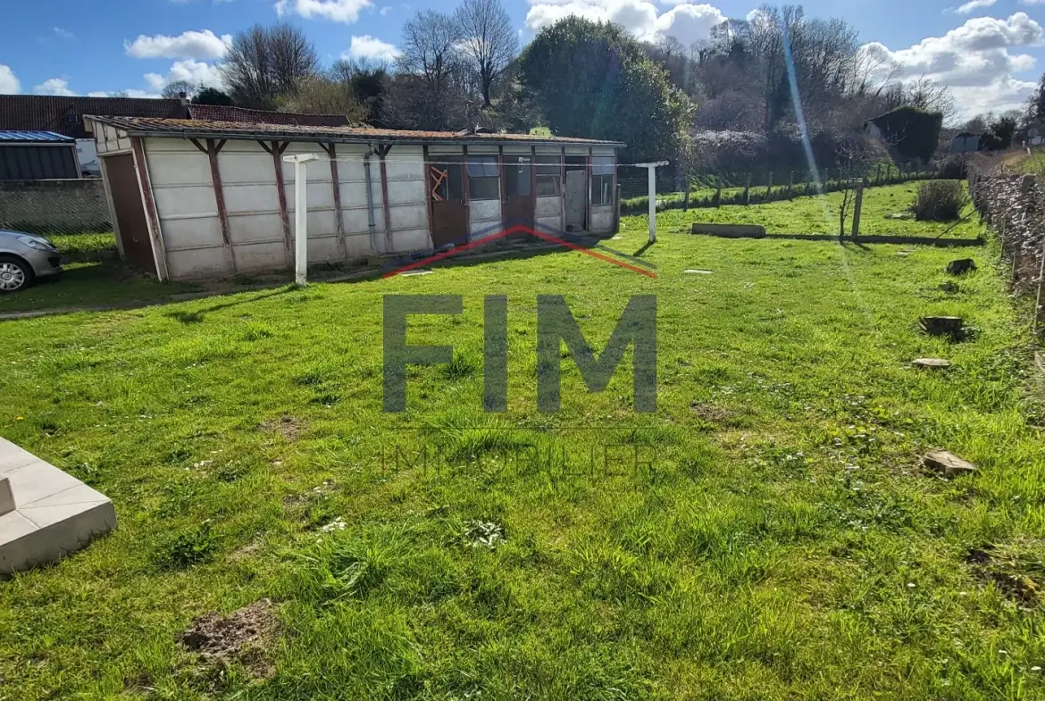 Maison lumineuse de 97 m² proche Dieppe avec 3 chambres et terrain clos 