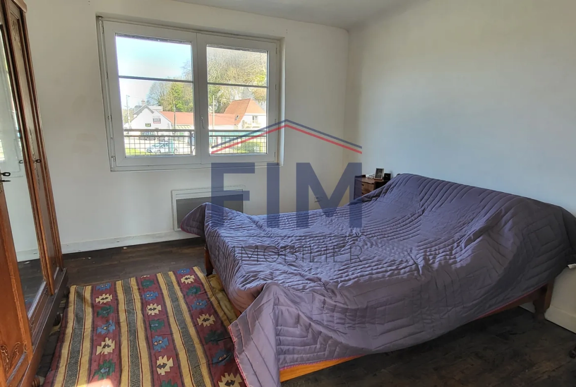 Maison lumineuse de 97 m² proche Dieppe avec 3 chambres et terrain clos 