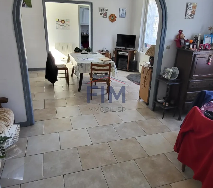 Maison lumineuse de 97 m² proche Dieppe avec 3 chambres et terrain clos 