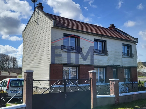 Maison lumineuse de 97 m² proche Dieppe avec 3 chambres et terrain clos