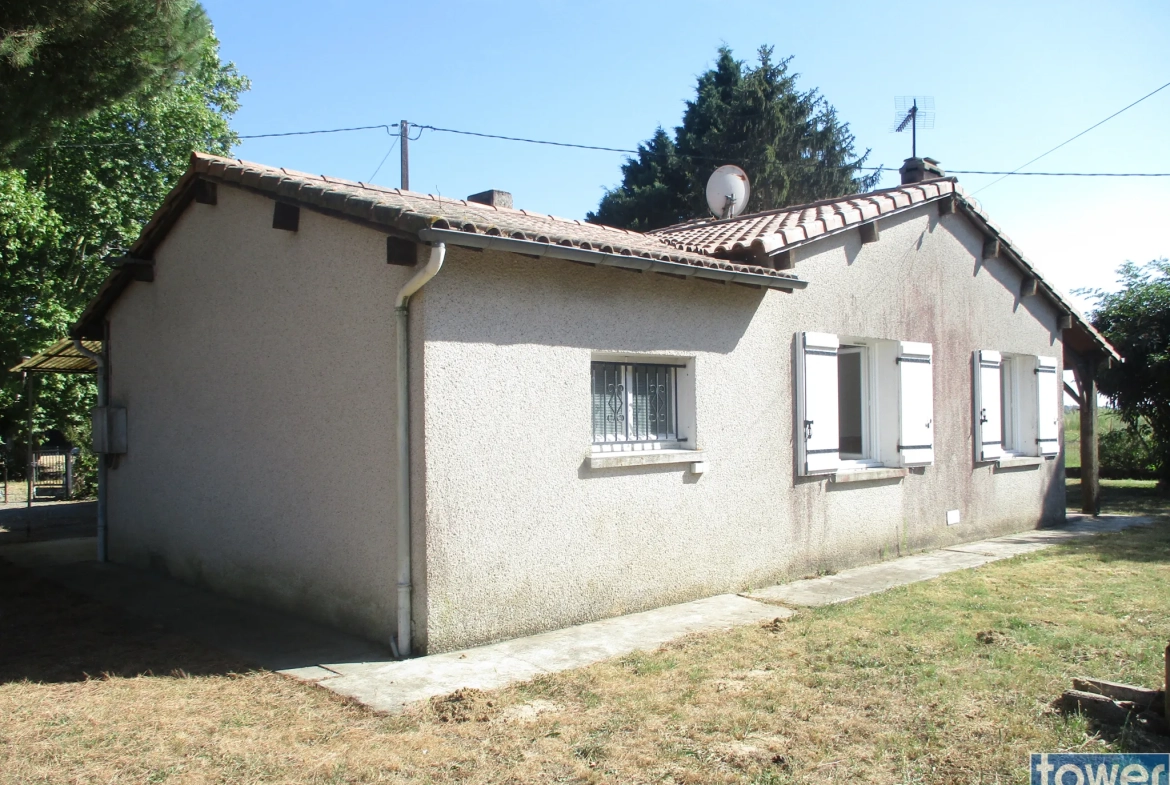 Villa de 97 m² à vendre près de Marmande avec terrain clos 