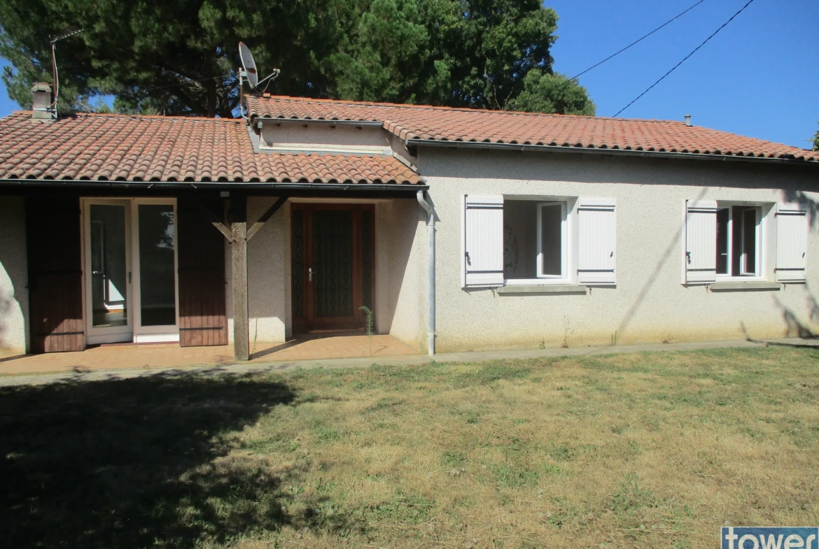 Villa de 97 m² à vendre près de Marmande avec terrain clos 