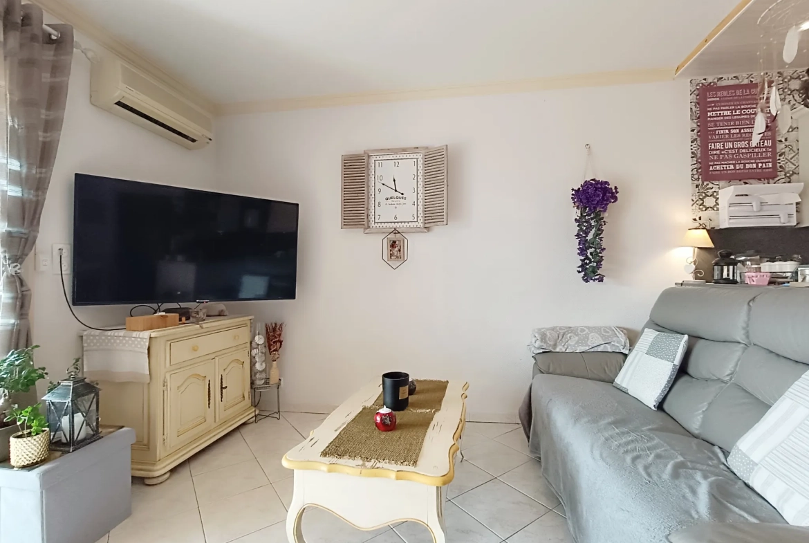 Appartement de 3 pièces avec terrasse panoramique à Grasse dans résidence seniors sécurisée 