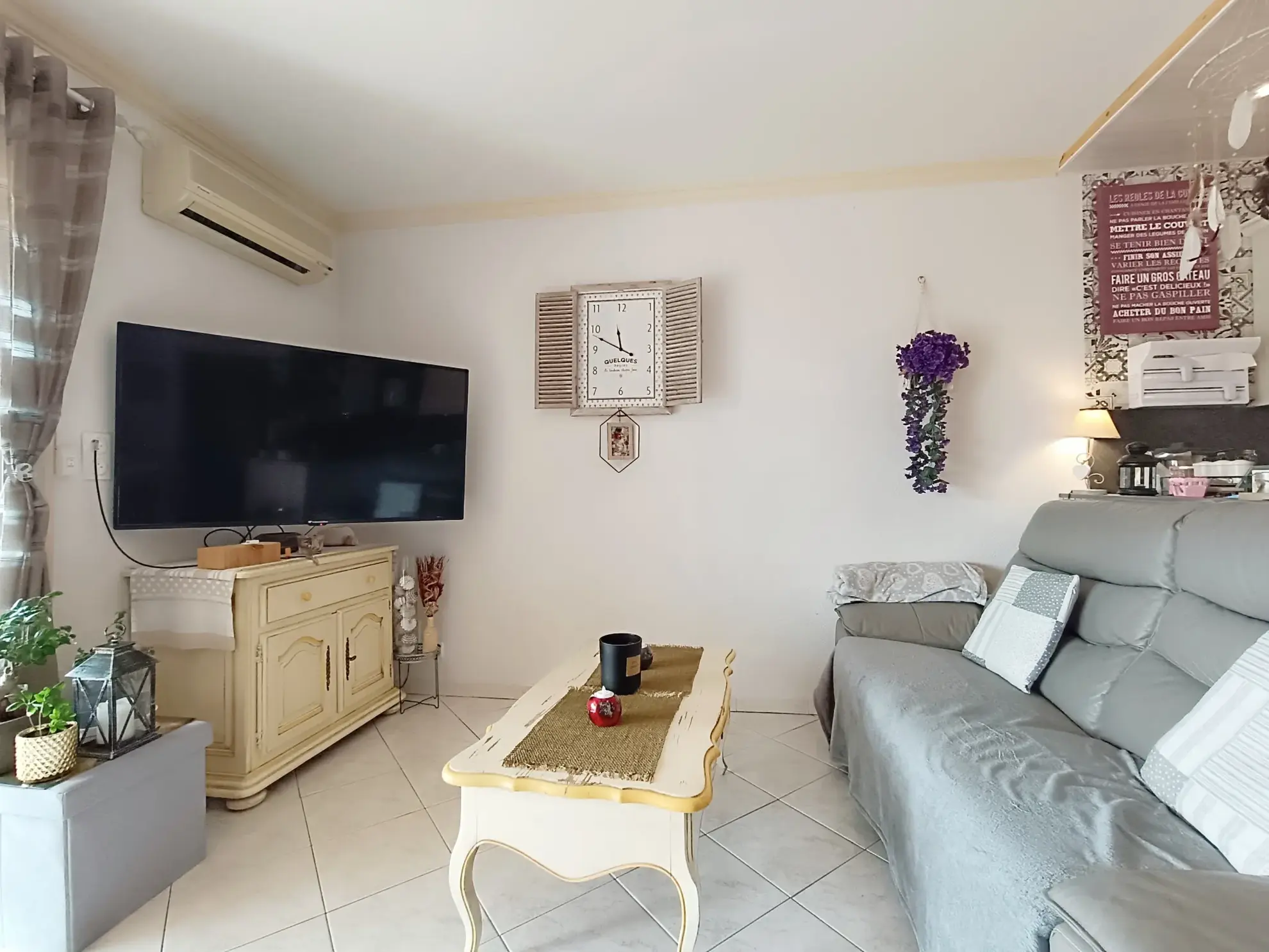 Appartement de 3 pièces avec terrasse panoramique à Grasse dans résidence seniors sécurisée 
