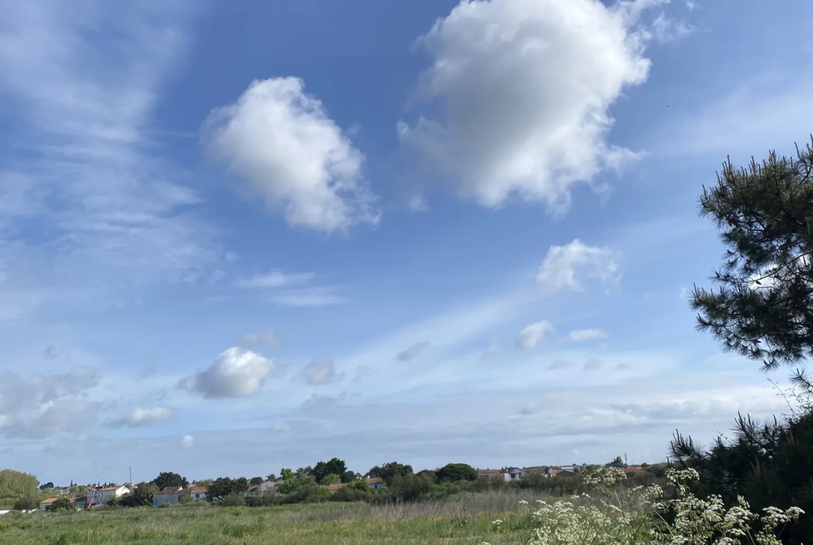 Opportunité à Brem-sur-Mer : bâtiment ancien et terrain constructible de 268 m² près de la plage 