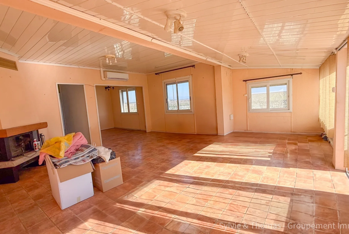 Maison à rénover de 91 m² avec vue sur le Mont Ventoux à Orange 
