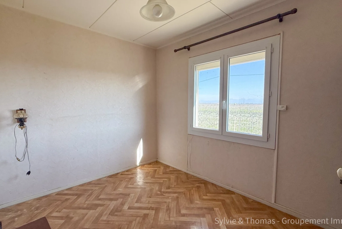 Maison à rénover de 91 m² avec vue sur le Mont Ventoux à Orange 
