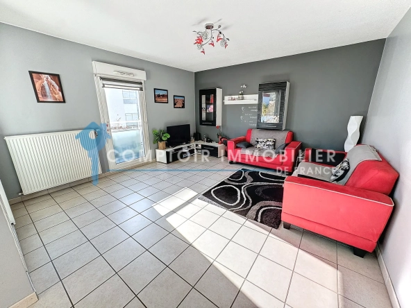 A vendre T3 récent avec terrasse sud à Saint-Martin-d'Hères - Excellent état 