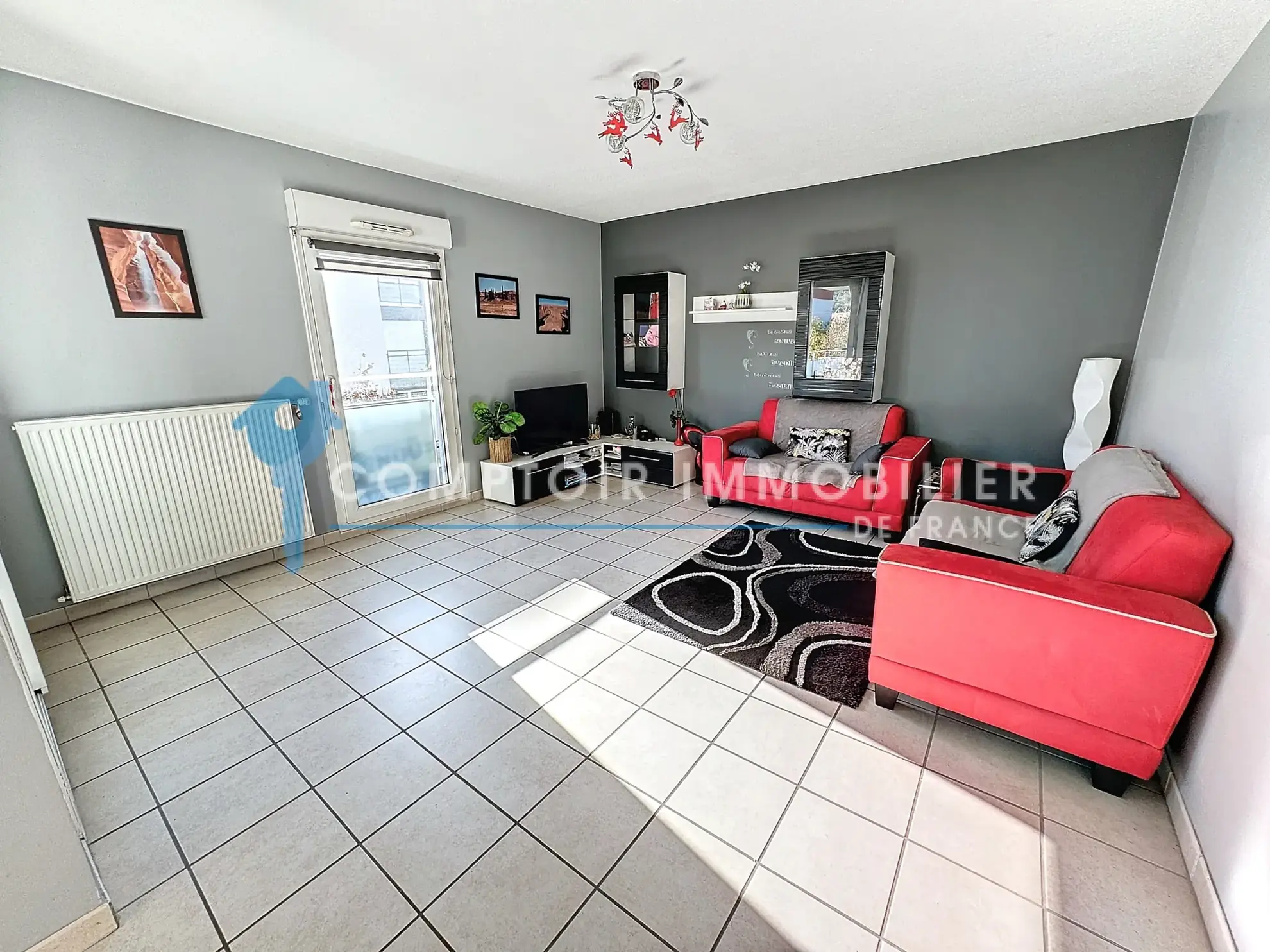 A vendre T3 récent avec terrasse sud à Saint-Martin-d'Hères - Excellent état 