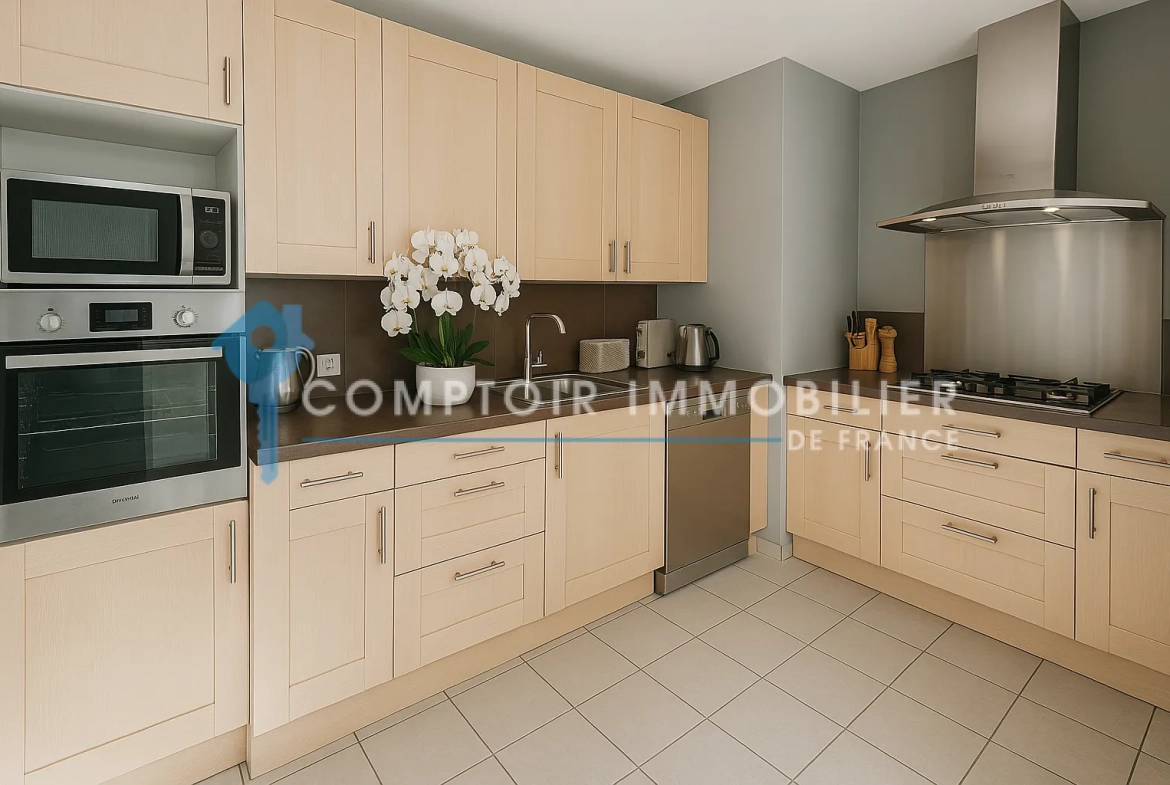 A vendre T3 récent avec terrasse sud à Saint-Martin-d'Hères - Excellent état 