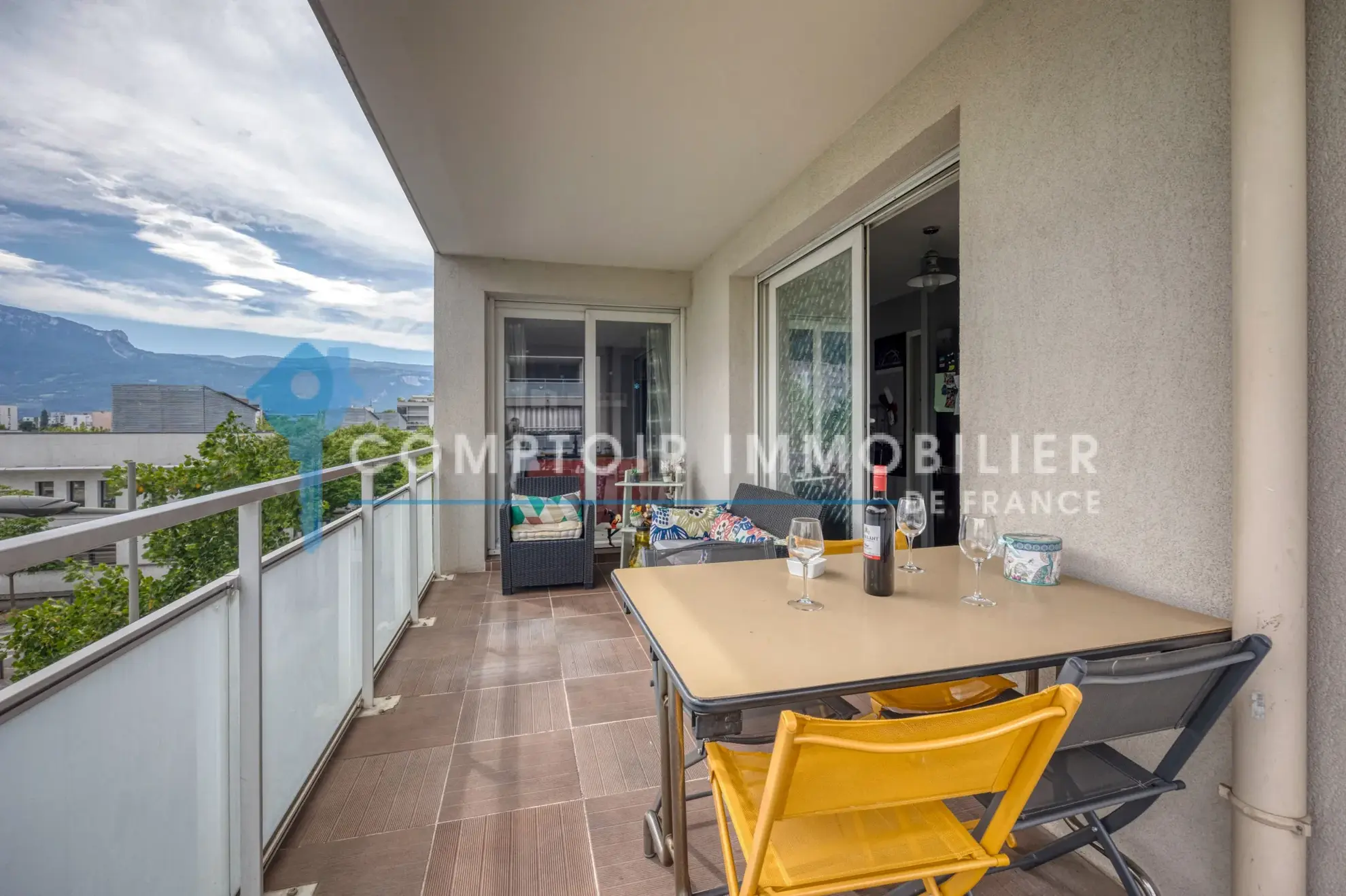 A vendre T3 récent avec terrasse sud à Saint-Martin-d'Hères - Excellent état 