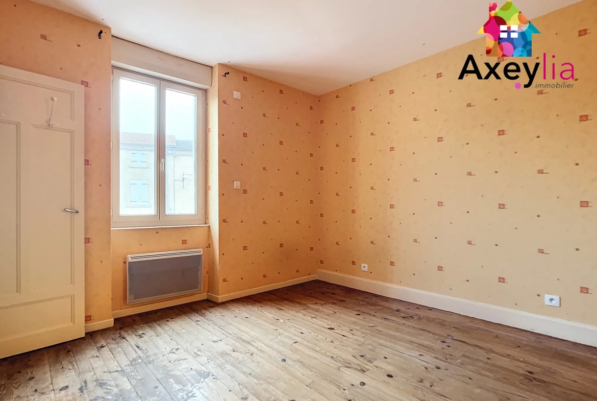 Maison de village avec 2 chambres à Saint-Martin d'Estreaux - Achat immobilier 