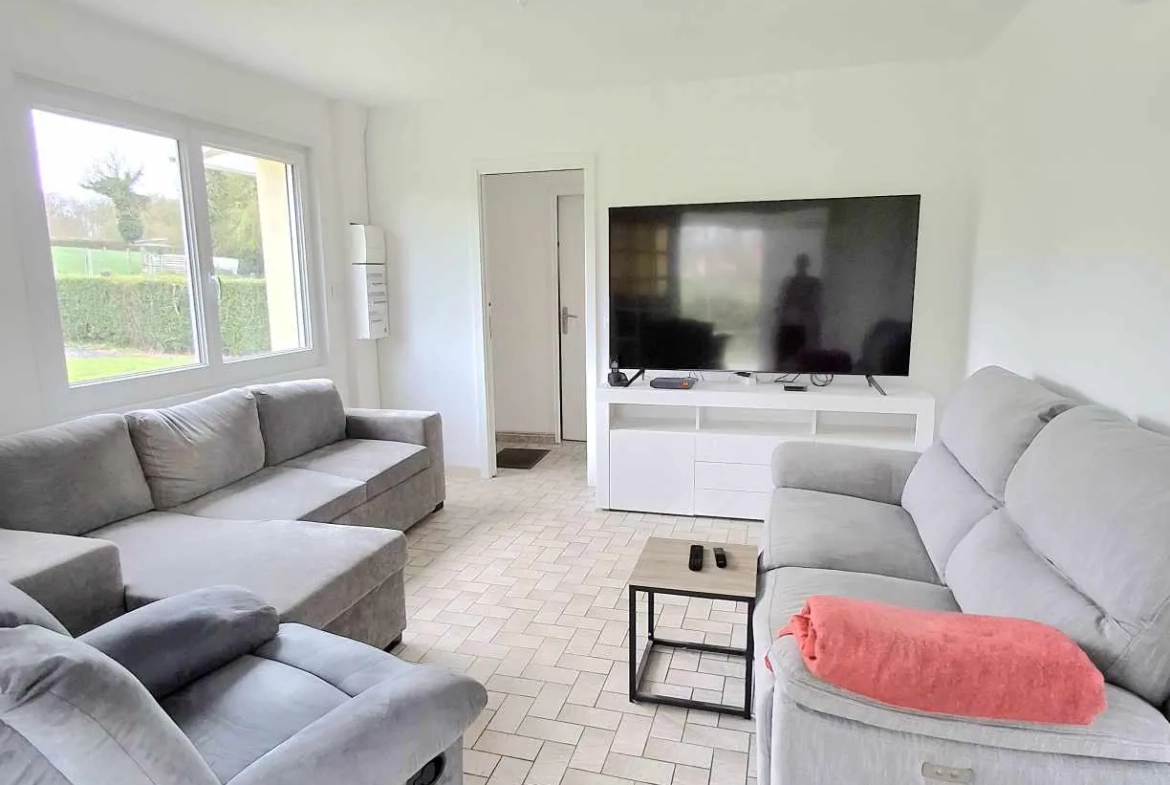Maison individuelle lumineuse de 100 m² à Ames, calme et bien équipée 