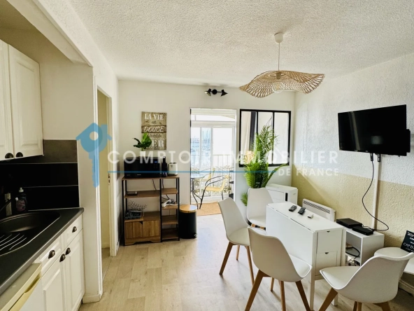 Appartement T2 avec Vue Port au Dernier Étage à Agde