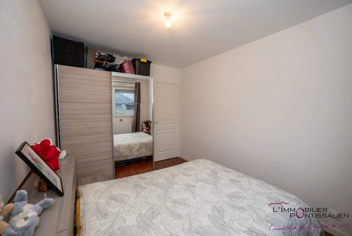 Appartement 3 pièces avec 2 terrasses, garage à Pontarlier 