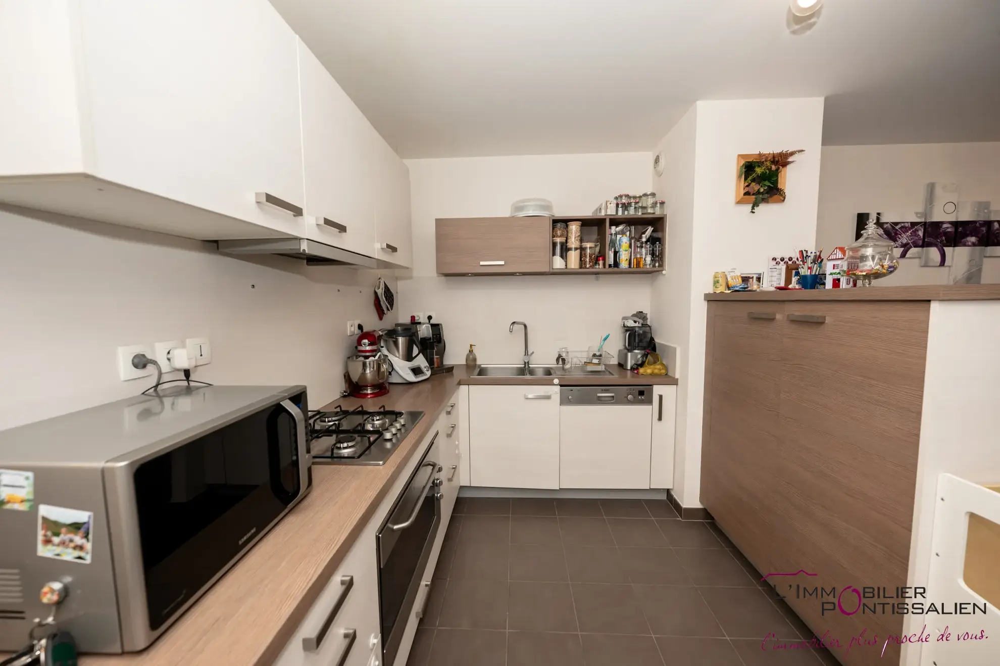 Appartement 3 pièces avec 2 terrasses, garage à Pontarlier 