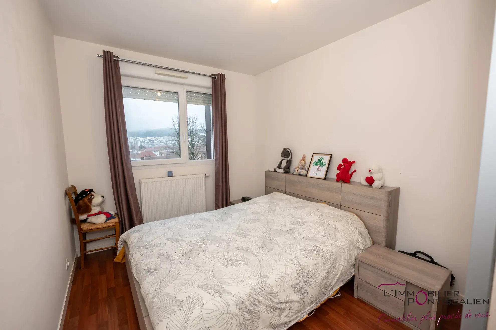 Appartement 3 pièces avec 2 terrasses, garage à Pontarlier 