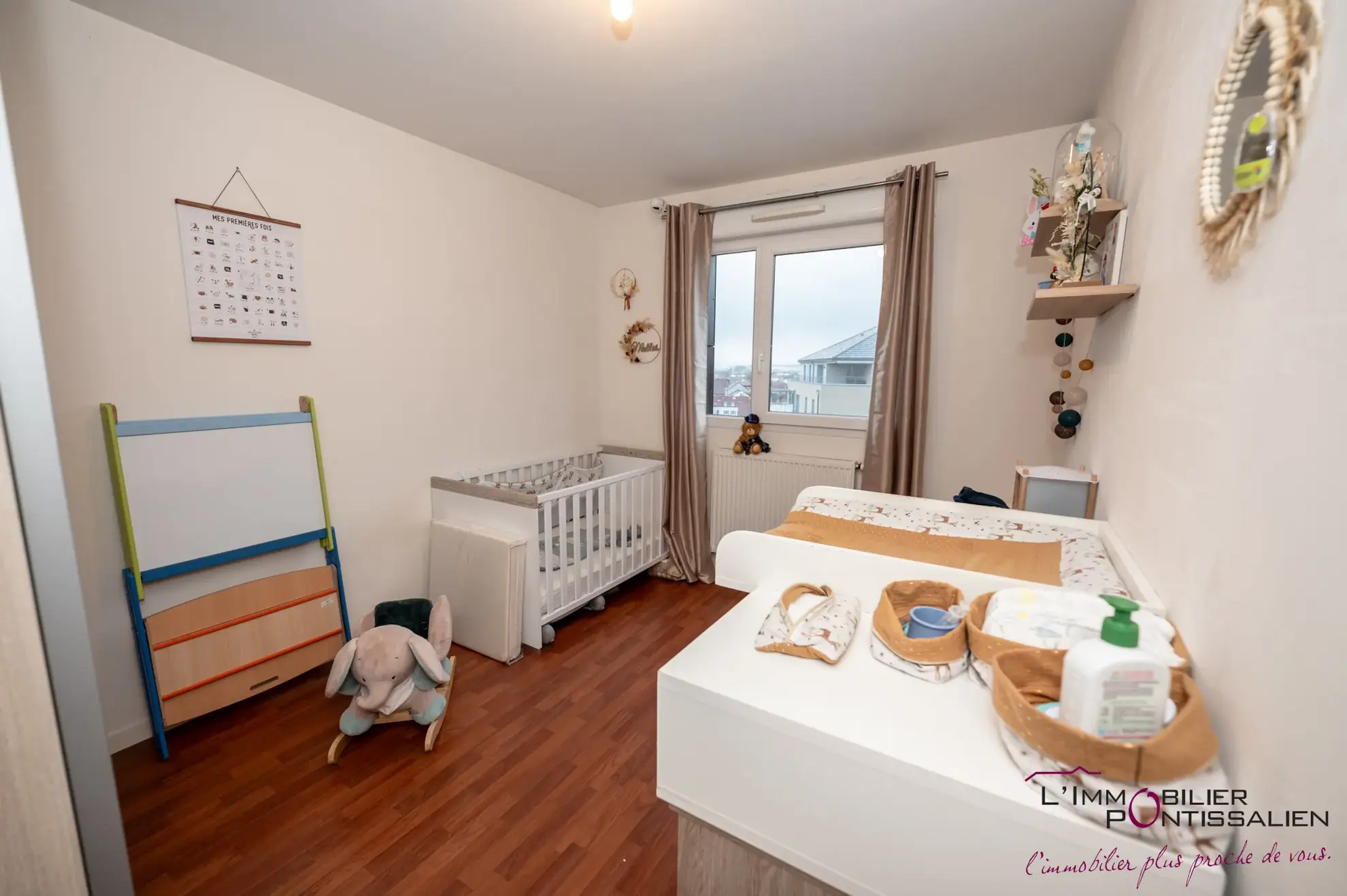 Appartement 3 pièces avec 2 terrasses, garage à Pontarlier 