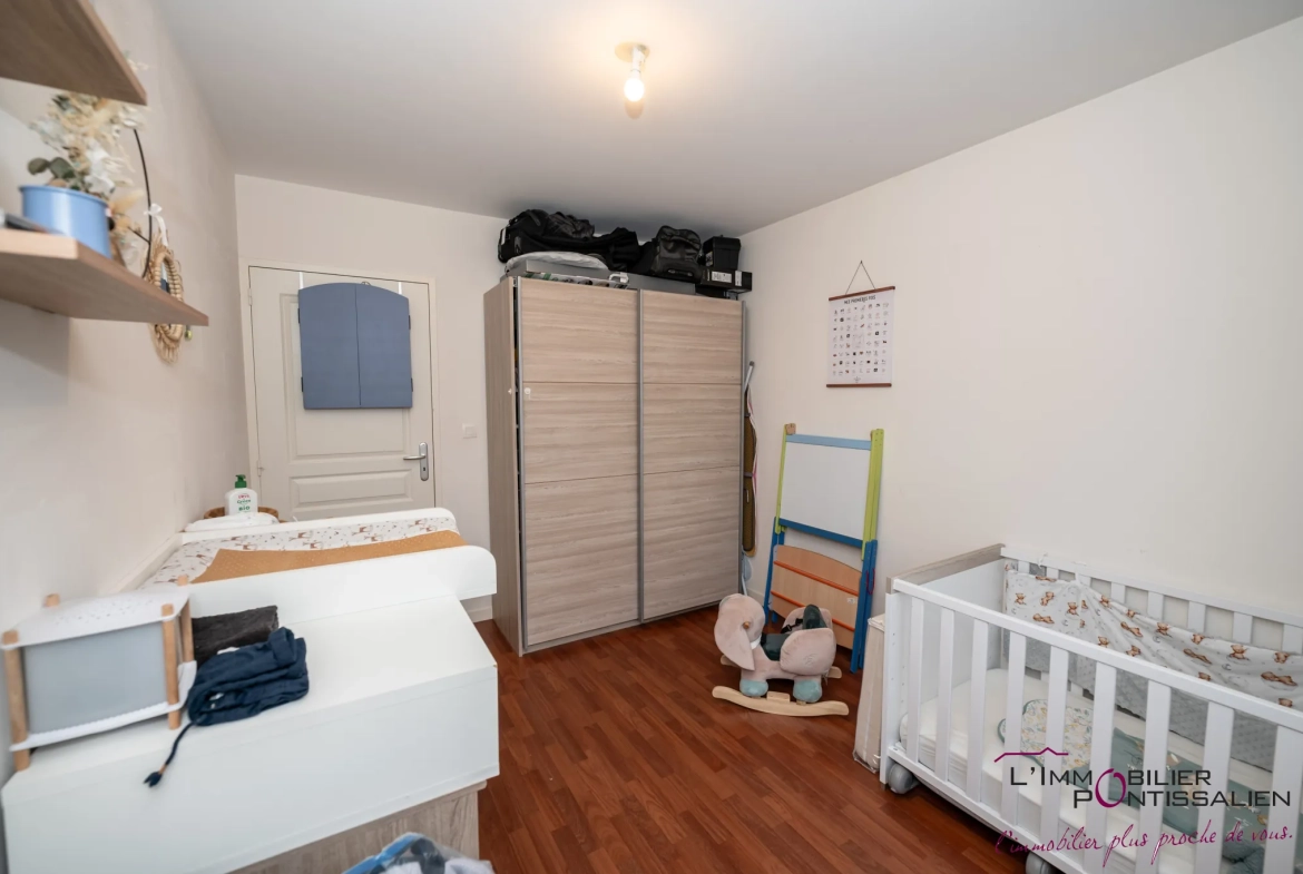Appartement 3 pièces avec 2 terrasses, garage à Pontarlier 