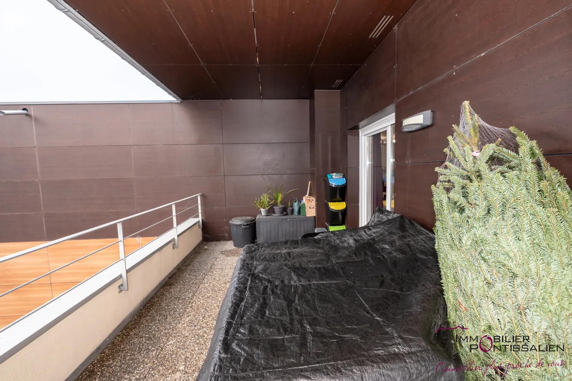 Appartement 3 pièces avec 2 terrasses, garage à Pontarlier 
