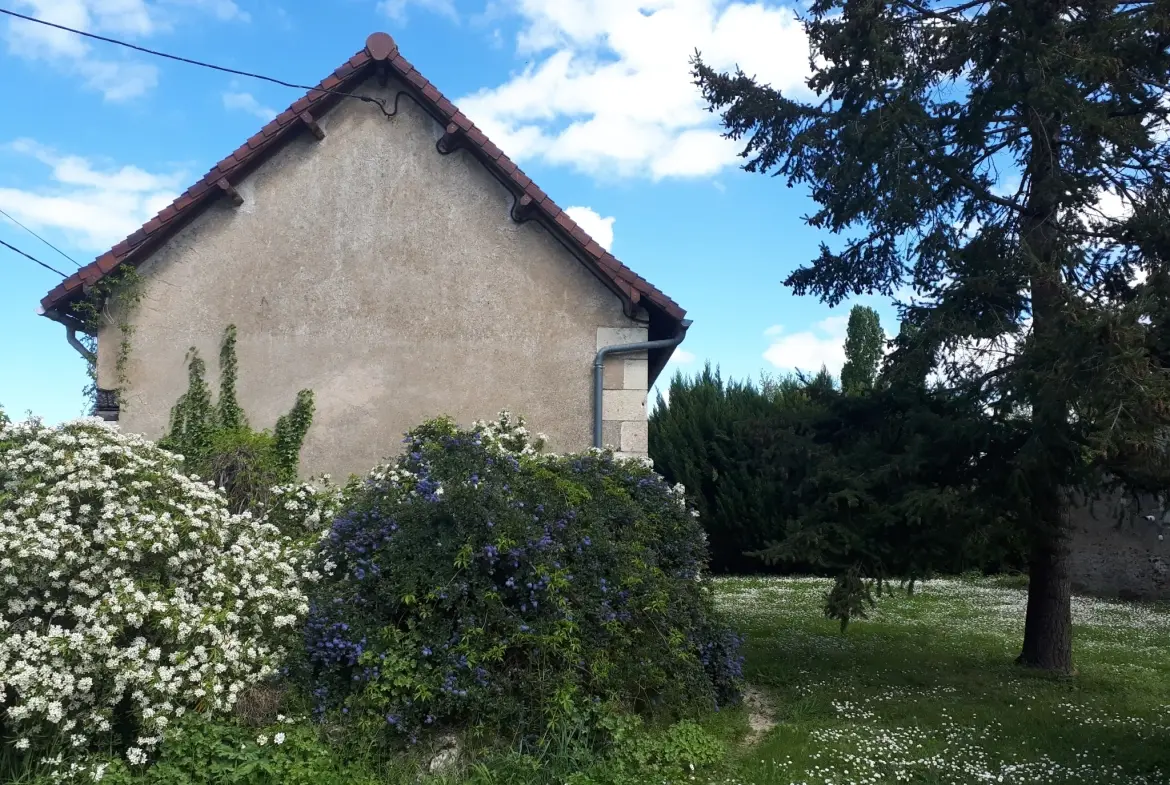 Magnifique propriété avec étang, jardin arboré et dépendances à Les Ormes 
