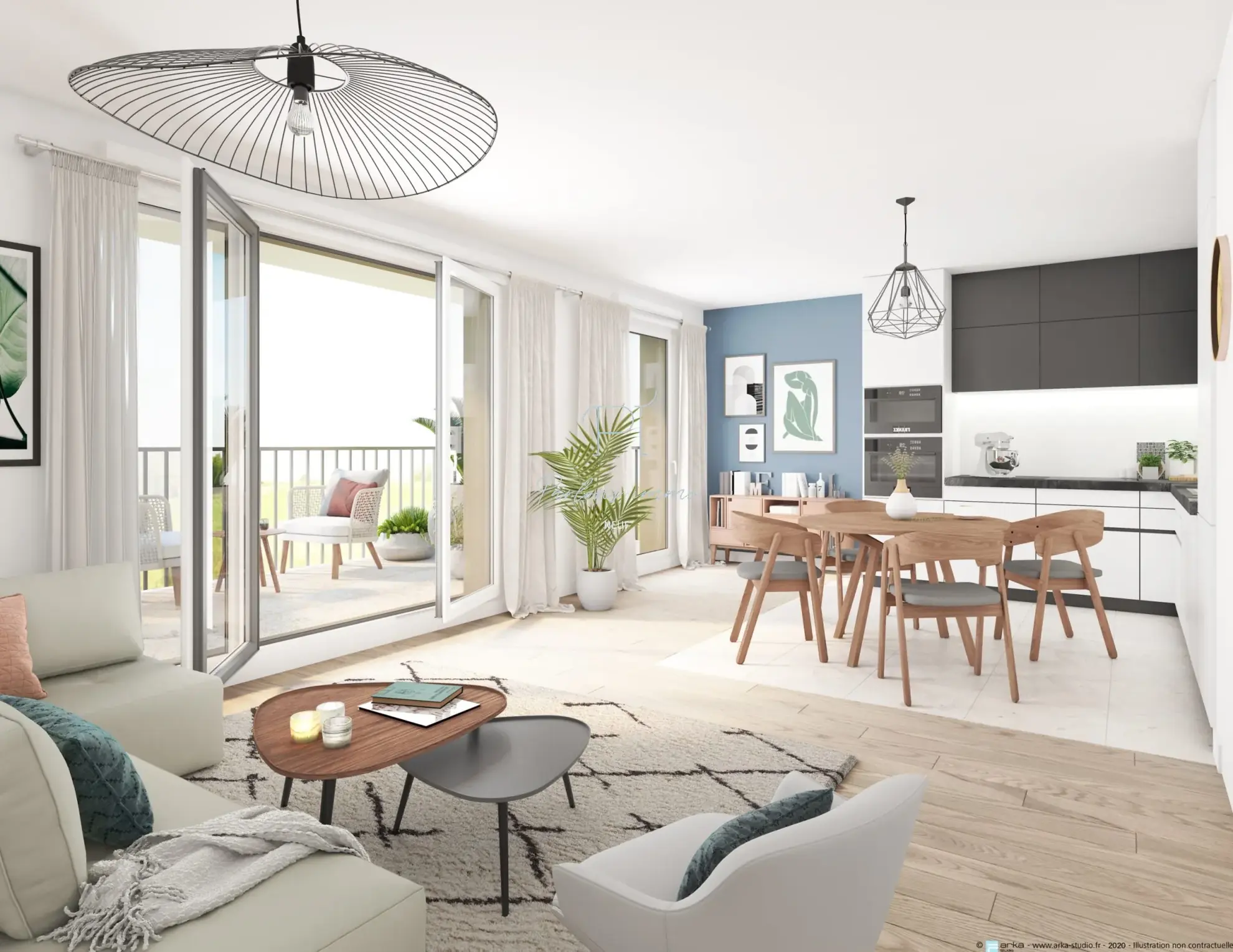 Studio avec terrasse à vendre à Colombes - 29,6 m² 