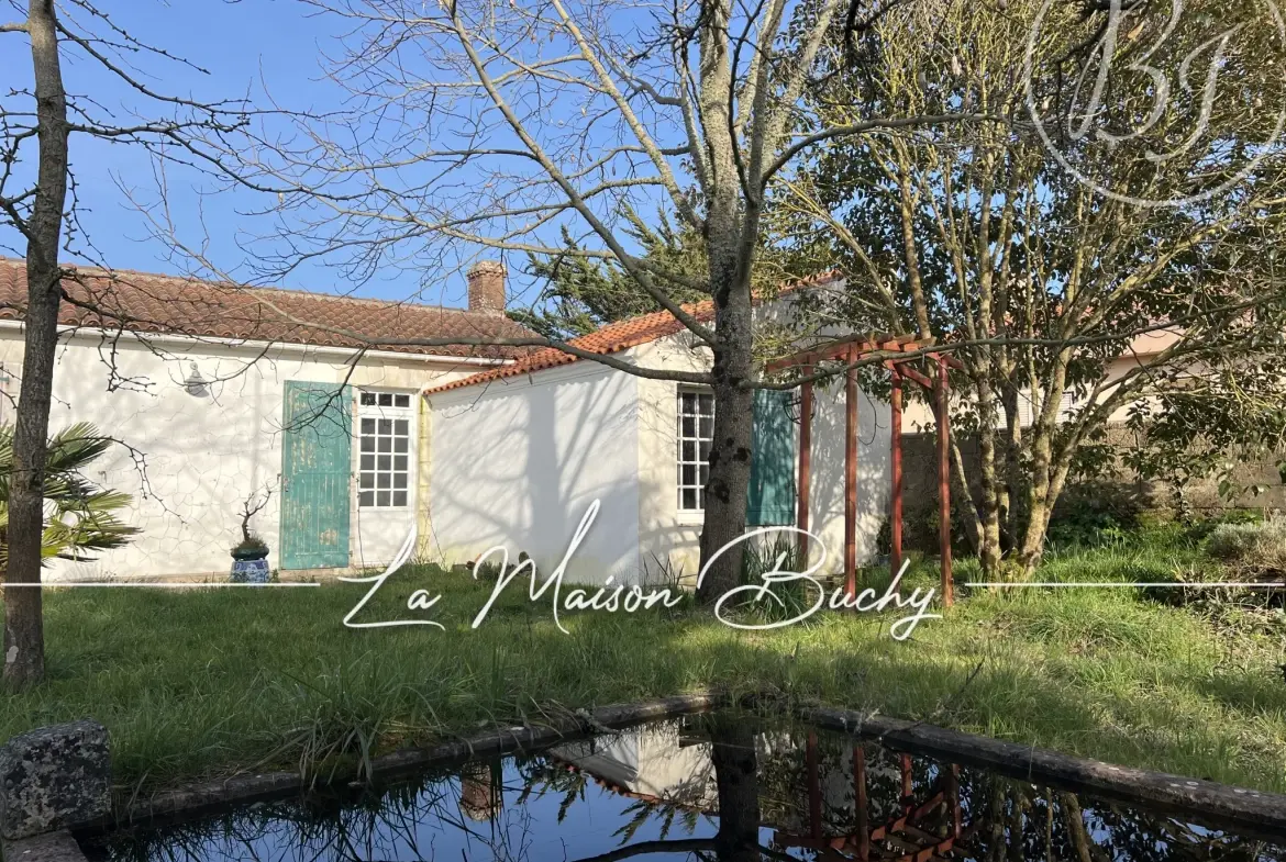 Maison à rénover avec jardin sud à Sauveterre, proche nature et pistes cyclables 