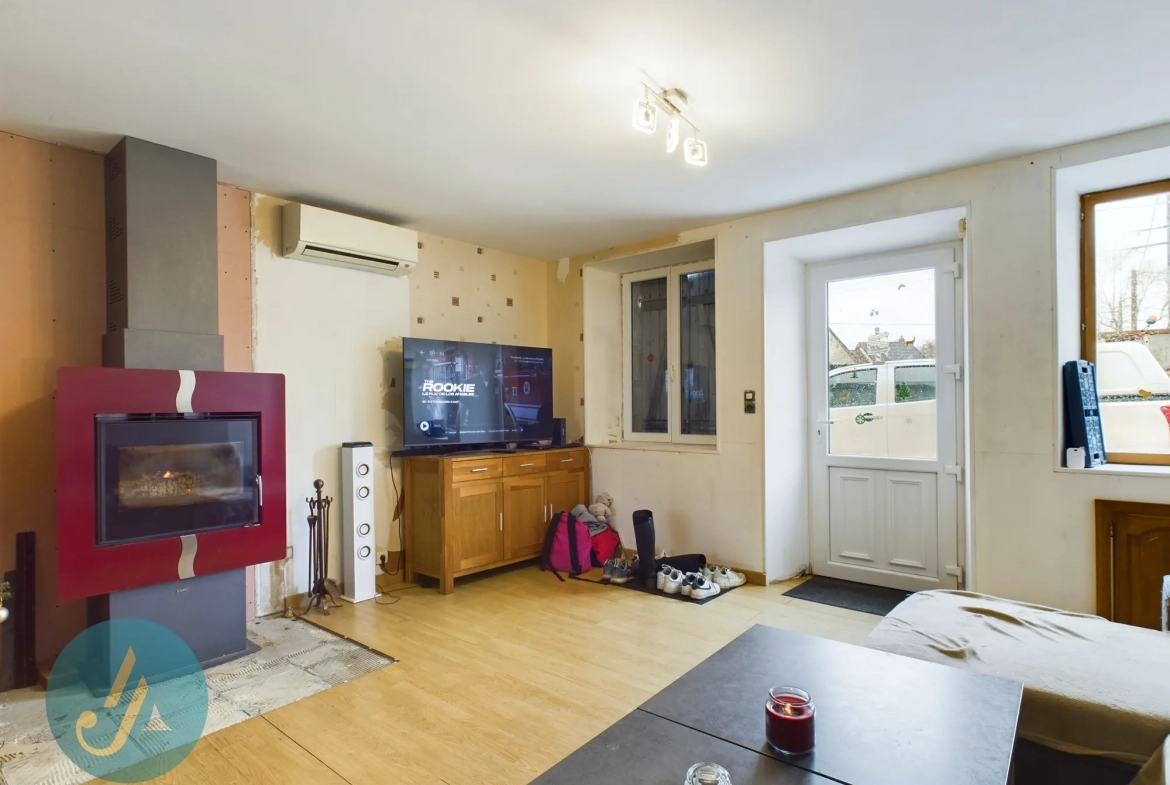 Maison 4 chambres avec terrain et dépendances au calme à Narcy 