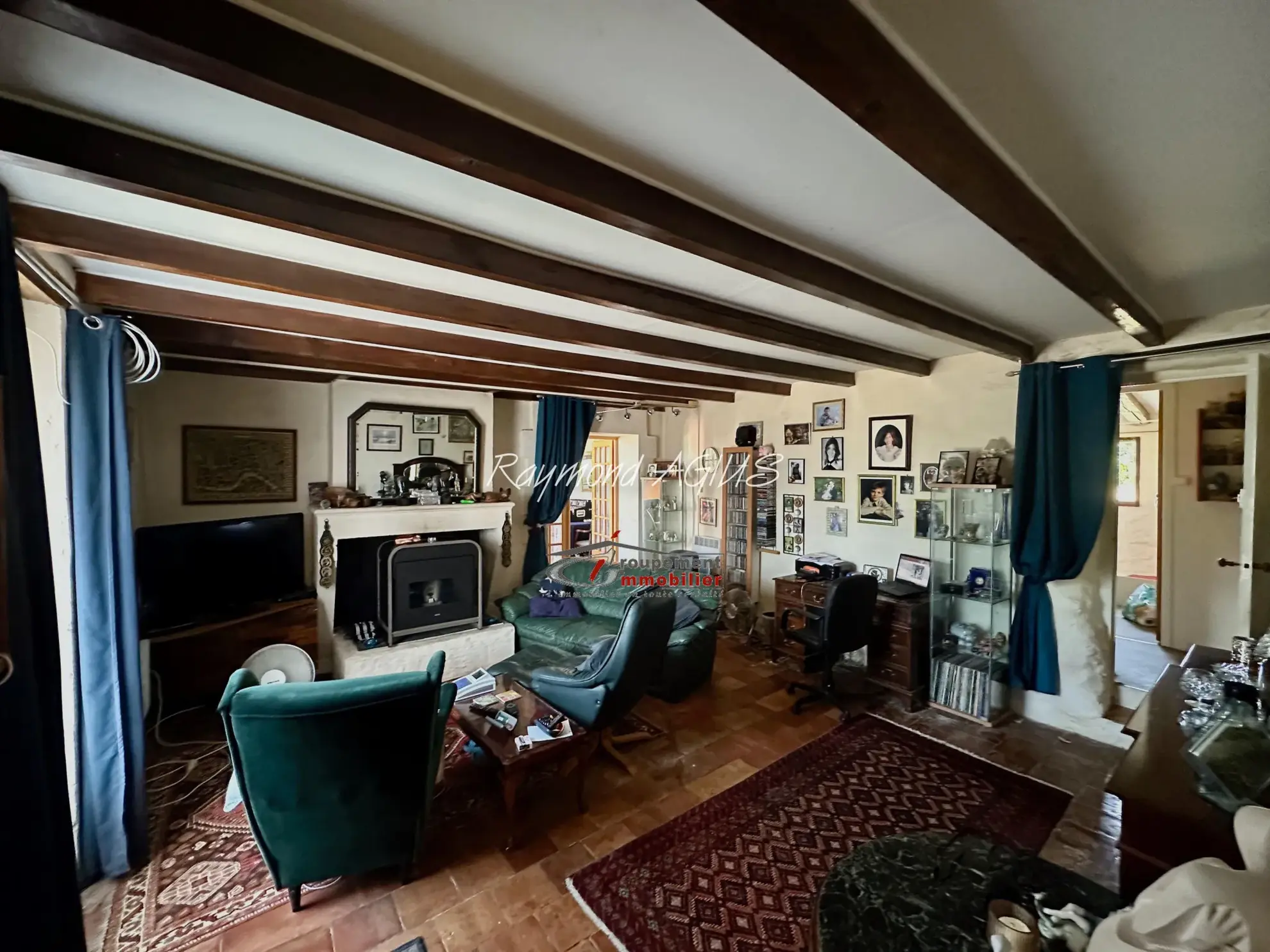 Charmante maison en pierre avec 6 chambres proche de Saint-Foy-la-Grande 