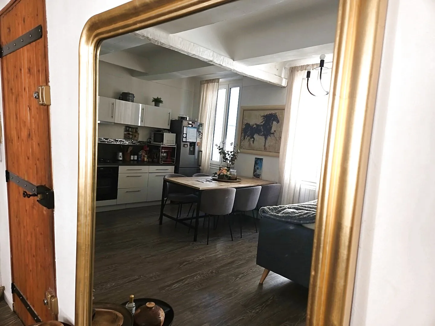 Appartement 2 chambres à vendre à Sollies-Pont, centre-ville, prêt pour rénovation 
