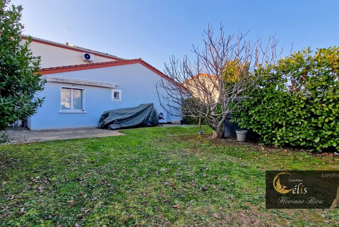Maison familiale de 105 m² avec jardin à l'Isle d'Abeau, faible consommation énergétique 