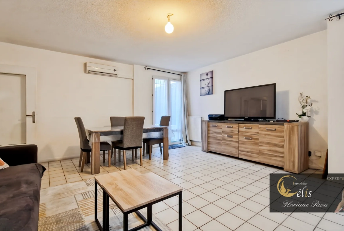 Maison familiale de 105 m² avec jardin à l'Isle d'Abeau, faible consommation énergétique 