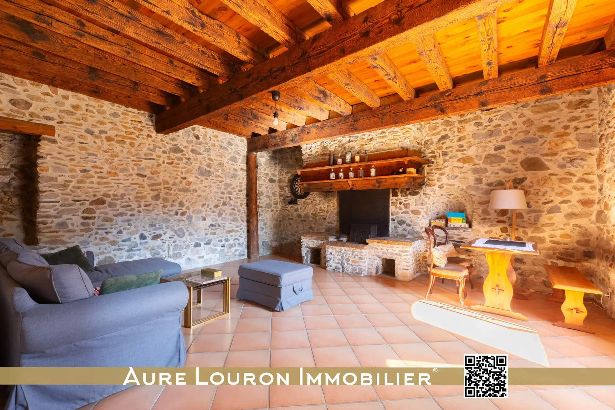 Maison pyrénéenne de 125 m² avec dépendances à Reboucs, idéal investissement 