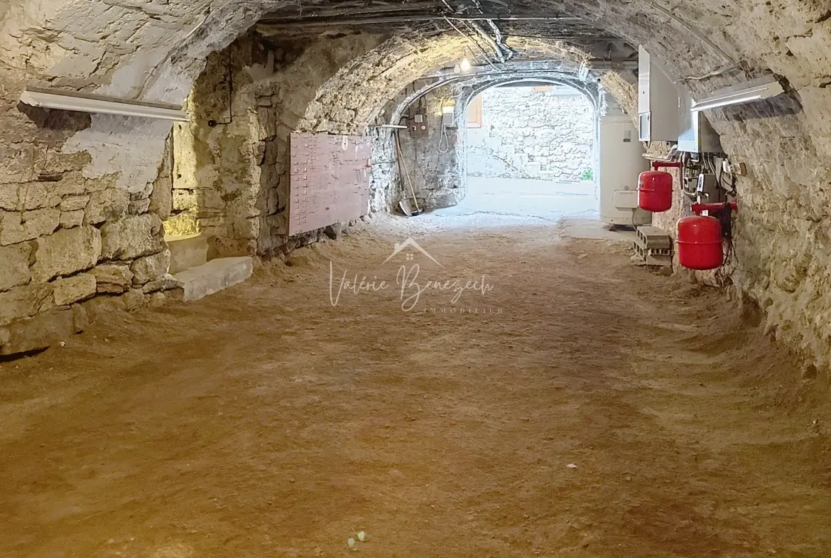 Maison de village T3 à Creissels avec garage, atelier et combles aménageables 